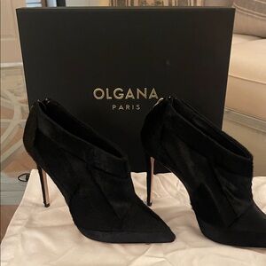 Black Stiletto pony hair sauvage